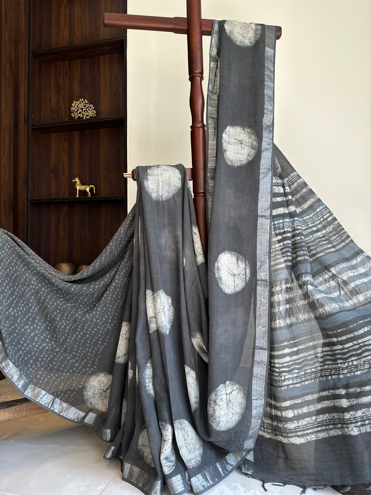 Linen Saree