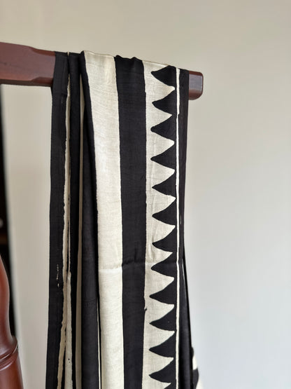Zebra Pure Modal Silk Saree