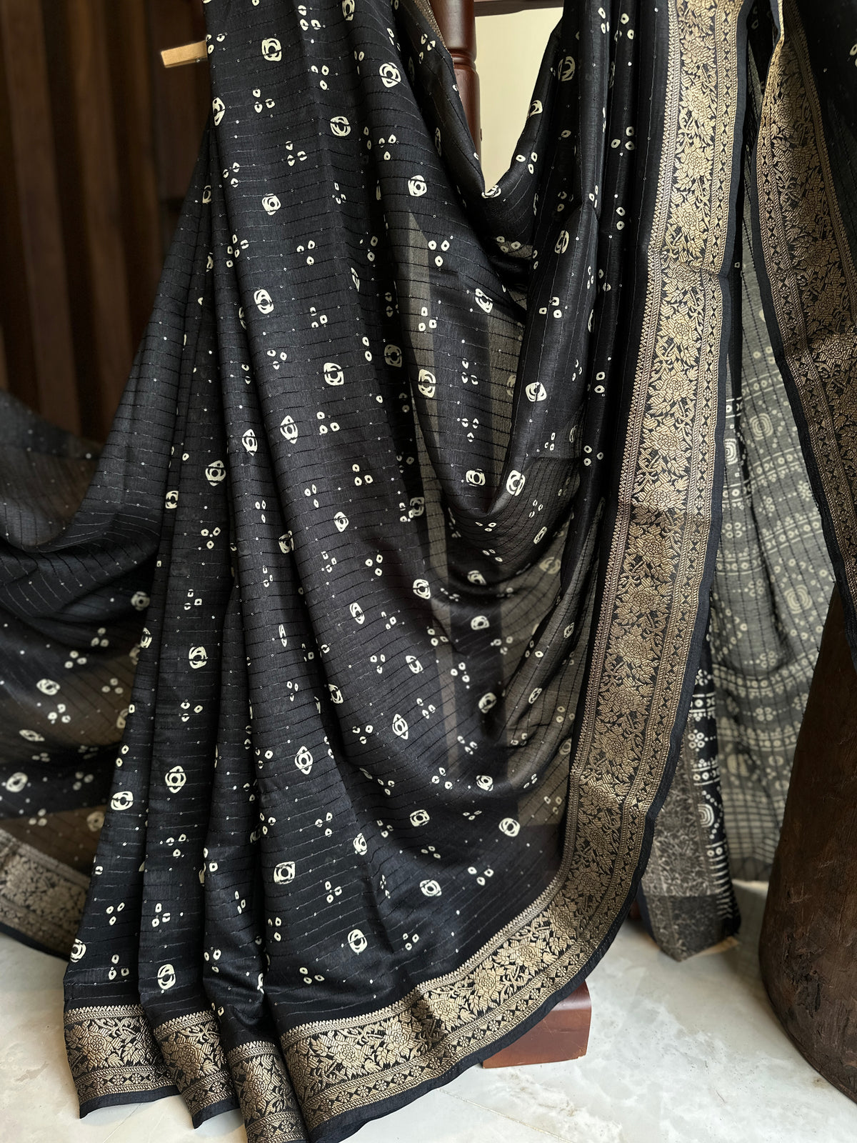 Georgette all over Sequence Saree