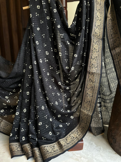 Georgette all over Sequence Saree