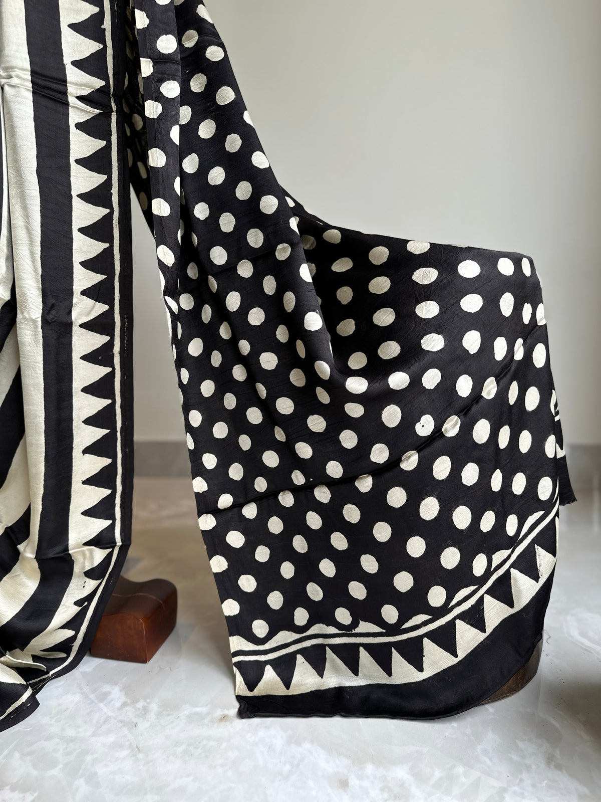 Zebra Pure Modal Silk Saree